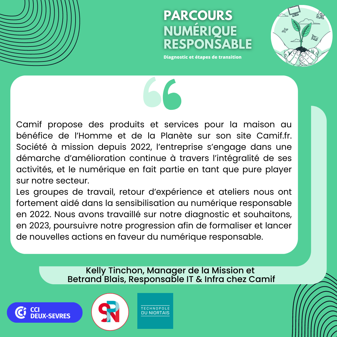 Témoignage Numérique Responsable