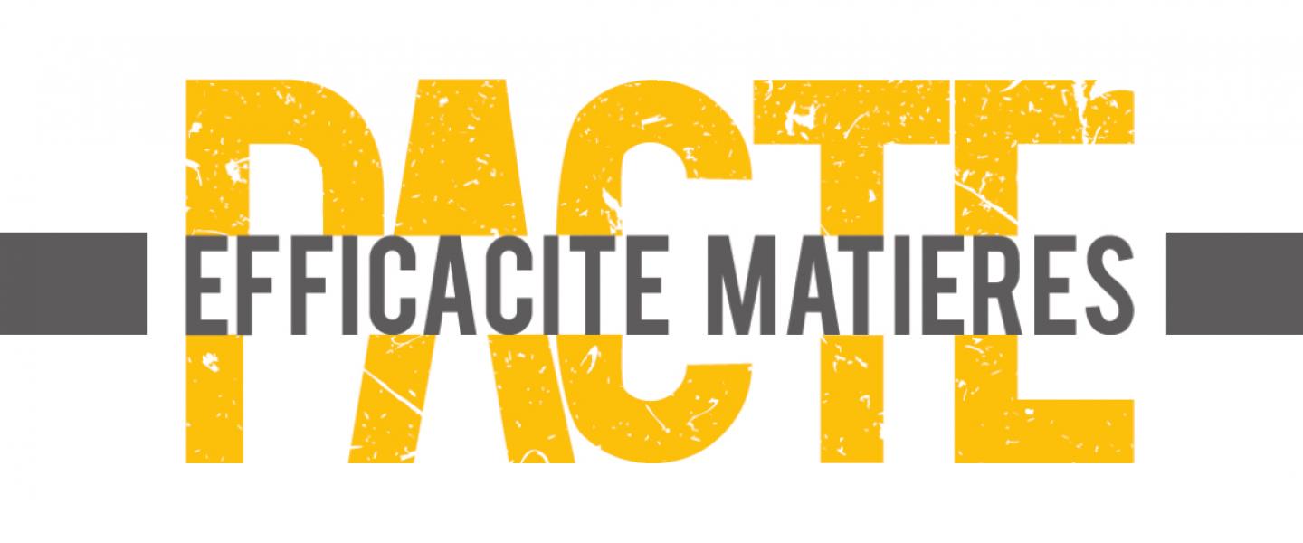 Pacte Efficacité matière