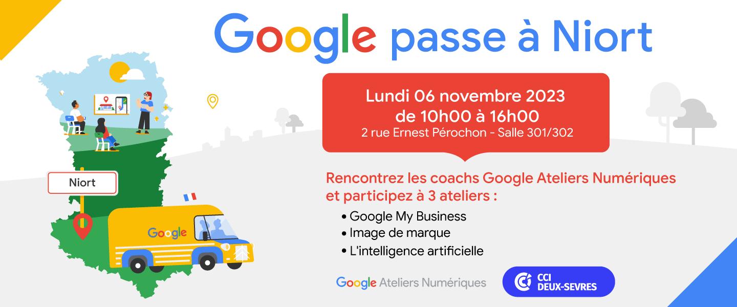 Google passe à Niort
